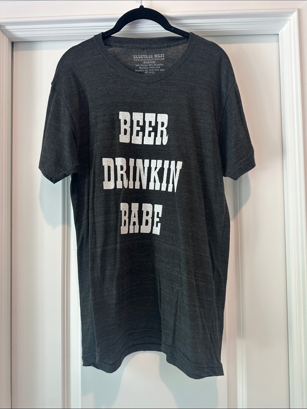 Electric West 'Beer Drinkin Babe' Graphic Tee
